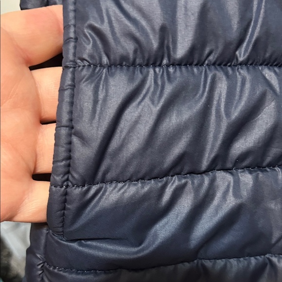 Navy Quilted Vest with Logo - Picture 10 of 12